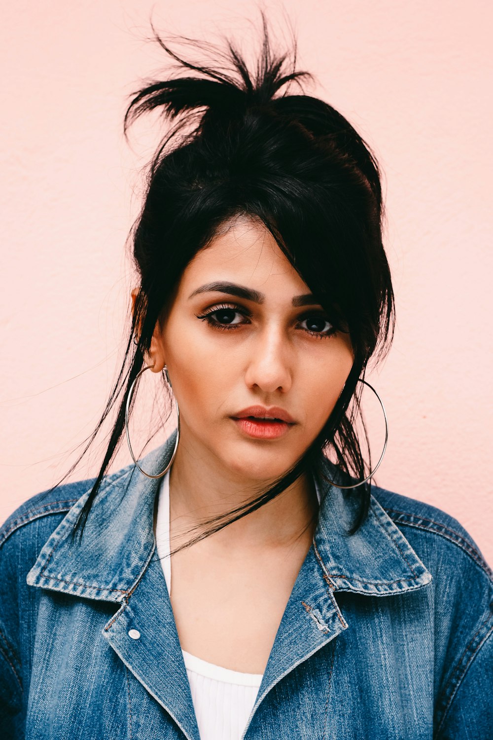 Passport photo portrait